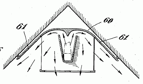 Weil's corner horn gramophone (US patent 1820996)